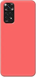 Khaalis Solid Color Pink matte finish shell case back cover for Xiaomi Redmi Note 11 - K208226