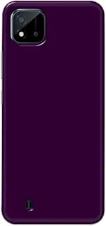 Khaalis Solid Color Purple matte finish shell case back cover for Realme C11 2021 - K208236