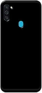 جراب خلفي متين بلون أسود مطفي من خاليس لهاتف Samsung Galaxy M11 - K208224