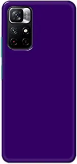 Khaalis Solid Color Purple matte finish shell case back cover for Xiaomi Mi Note 11T - K208242