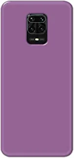 Khaalis Solid Color Purple matte finish shell case back cover for Xiaomi Redmi Note 9 Pro - K208233