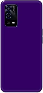 Khaalis Solid Color Purple matte finish shell case back cover for Oppo A55 - K208242