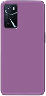 Khaalis Solid Color Purple matte finish shell case back cover for Oppo A16 - K208233