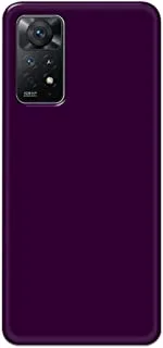 Khaalis Solid Color Purple matte finish shell case back cover for Xiaomi Redmi Note 11 Pro Plus - K208236