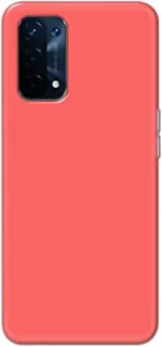 Khaalis Solid Color Pink matte finish shell case back cover for Oppo A74 5G - K208226