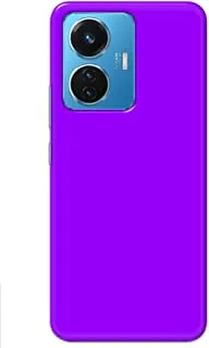 Khaalis Solid Color Purple matte finish shell case back cover for Vivo Y55 - K208241