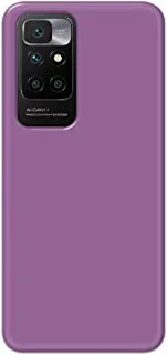 Khaalis Solid Color Purple matte finish shell case back cover for Xiaomi Redmi 10 - K208233