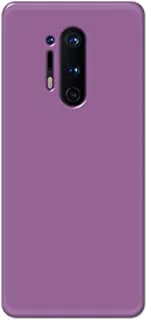 Khaalis Solid Color Purple matte finish shell case back cover for OnePlus 8 Pro - K208233