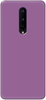 Khaalis Solid Color Purple matte finish shell case back cover for OnePlus 8 - K208233