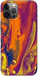 Khaalis Marble Print Multicolor matte finish designer shell case back cover for Apple iPhone 12 pro - K208219