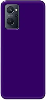 Khaalis Solid Color Purple matte finish shell case back cover for Realme 9i - K208242