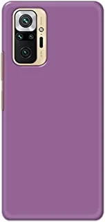 Khaalis Solid Color Purple matte finish shell case back cover for Xiaomi Redmi Note 10 Pro - K208233