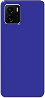 Khaalis Solid Color Blue matte finish shell case back cover for Vivo Y15s - K208246