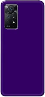 Khaalis Solid Color Purple matte finish shell case back cover for Xiaomi Redmi Note 11 Pro Plus - K208242