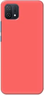 Khaalis Solid Color Pink matte finish shell case back cover for Oppo A16k - K208226