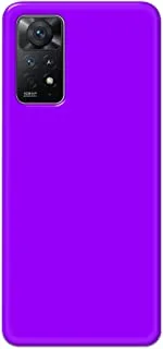 Khaalis Solid Color Purple matte finish shell case back cover for Xiaomi Redmi Note 11 Pro Plus - K208241