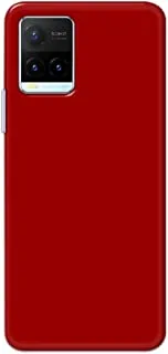 جراب خلفي متين بلون أحمر خالص من كاليس لهاتف Vivo Y21T - K208228