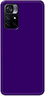 Khaalis Solid Color Purple matte finish shell case back cover for Xiaomi Poco M4 Pro 5G - K208242