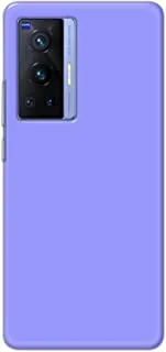 Khaalis Solid Color Blue matte finish shell case back cover for Vivo X70 Pro - K208243