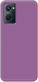 Khaalis Solid Color Purple matte finish shell case back cover for Realme 9i - K208233