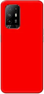 Khaalis Solid Color Red matte finish shell case back cover for Oppo A94 5G - K208227