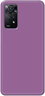 Khaalis Solid Color Purple matte finish shell case back cover for Xiaomi Redmi Note 11 Pro Plus - K208233