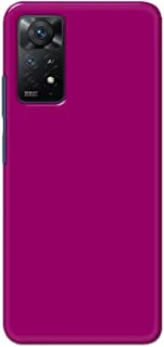 Khaalis Solid Color Purple matte finish shell case back cover for Xiaomi Mi Redmi Note 11 Pro 5G - K208234