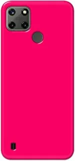 Khaalis Solid Color Pink matte finish shell case back cover for Realme C25Y - K208231