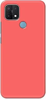 Khaalis Solid Color Pink matte finish shell case back cover for Oppo A15 - K208226