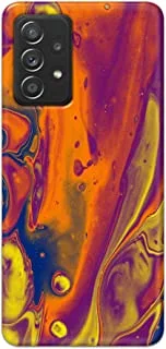 Khaalis Marble Print Multicolor matte finish designer shell case back cover for Samsung Galaxy A52 5G - K208219