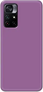 Khaalis Solid Color Purple matte finish shell case back cover for Xiaomi Poco M4 Pro 5G - K208233