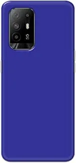 Khaalis Solid Color Blue matte finish shell case back cover for Oppo A93 - K208246
