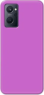 Khaalis Solid Color Purple matte finish shell case back cover for Realme 9i - K208239
