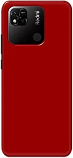 Khaalis Solid Color Red matte finish shell case back cover for Xiaomi Redmi 9c - K208228
