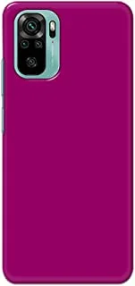 Khaalis Solid Color Purple matte finish shell case back cover for Xiaomi Redmi Note 10 - K208234