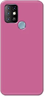 Khaalis Solid Color Purple matte finish shell case back cover for Infinix Hot 10 - K208232