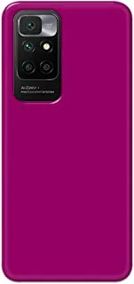 Khaalis Solid Color Purple matte finish shell case back cover for Xiaomi Redmi 10 - K208234