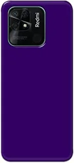 Khaalis Solid Color Purple matte finish shell case back cover for Xiaomi Redmi 10c - K208242