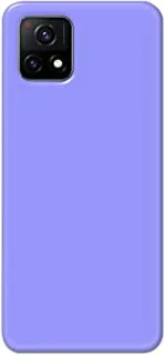 Khaalis Solid Color Blue matte finish shell case back cover for Vivo Y72 5G - K208243