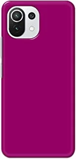Khaalis Solid Color Purple matte finish shell case back cover for Xiaomi Mi 11 Lite NE 5G - K208234