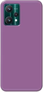 Khaalis Solid Color Purple matte finish shell case back cover for Realme 9 Pro - K208233