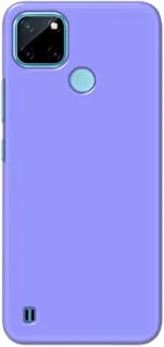 Khaalis Solid Color Blue matte finish shell case back cover for Realme C21Y - K208243