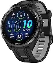 Garmin Forerunner 965 Running Smartwatch for Unisex, 47.2 mm Size, Black/Powder Grey