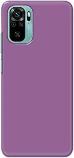 Khaalis Solid Color Purple matte finish shell case back cover for Xiaomi Redmi Note 10 - K208233