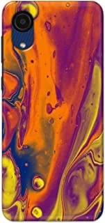 Khaalis Marble Print Multicolor matte finish designer shell case back cover for Samsung A03 Core - K208219