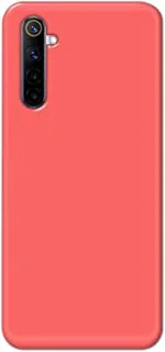 Khaalis Solid Color Pink matte finish shell case back cover for Realme 6 - K208226