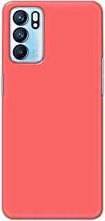 Khaalis Solid Color Pink matte finish shell case back cover for Oppo RENO 6 - K208226