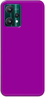 Khaalis Solid Color Purple matte finish shell case back cover for Realme 9 Pro - K208240