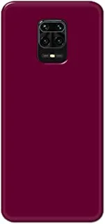 Khaalis Solid Color Purple matte finish shell case back cover for Xiaomi Redmi Note 9 Pro - K208235