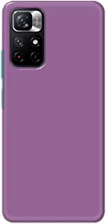 Khaalis Solid Color Purple matte finish shell case back cover for Xiaomi Mi Note 11T - K208233